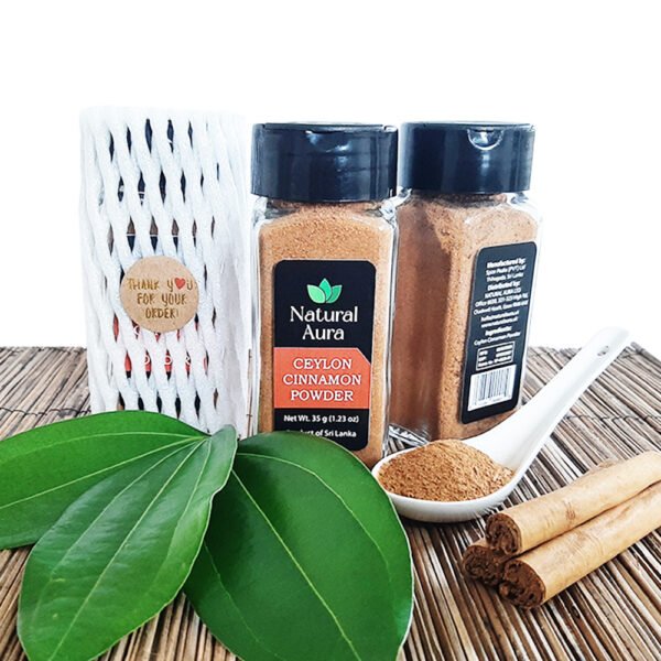 Ceylon Cinnamon Powder 35g Glass Jar