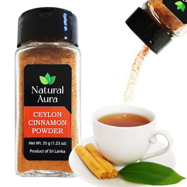 Ceylon Cinnamon Powder 35g Glass Jar