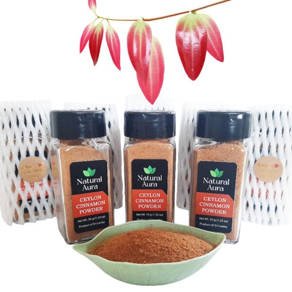 Ceylon Cinnamon Powder 35g Glass Jar